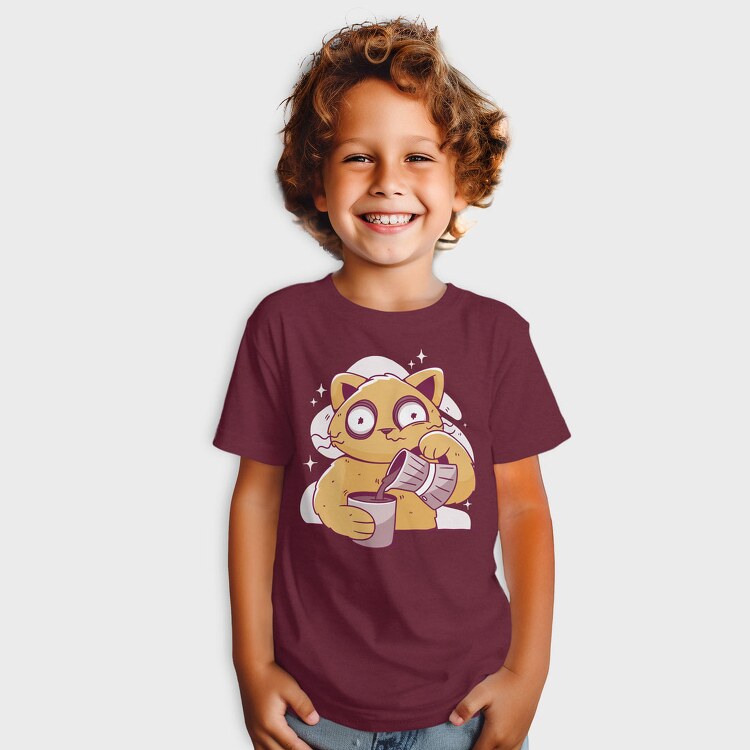 Coffee Cat, Tricou Copii