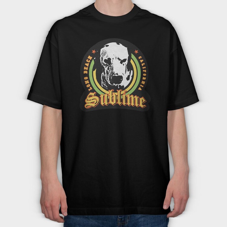 SUBLIME, Tricou Oversize Barbati (Unisex)