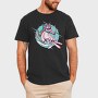 Skiing Unicorn, Tricou Barbati (Unisex)