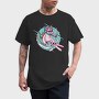 Skiing Unicorn, Tricou Barbati (Unisex)
