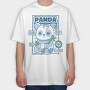 Panda Bear Animal Anatomy, Tricou Oversize Barbati (Unisex)