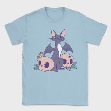 Pastel Goth Bat Cat Cute, Tricou Barbati (Unisex)