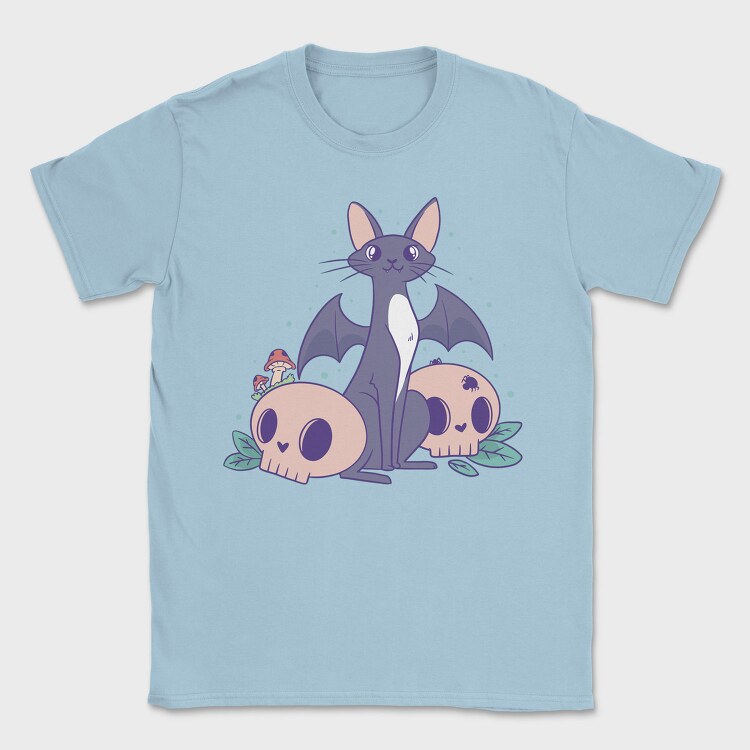 Pastel Goth Bat Cat Cute, Tricou Barbati (Unisex)