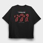 THE POLICE Ghost in the Machine, Tricou Oversize Barbati (Unisex)