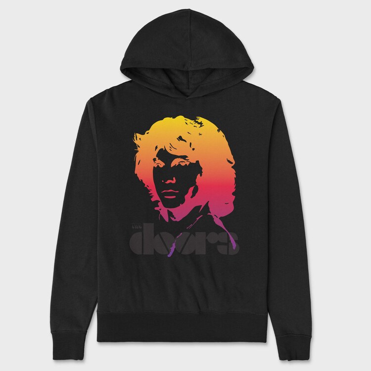 THE DOORS, Hanorac Oversize Barbati (Unisex)