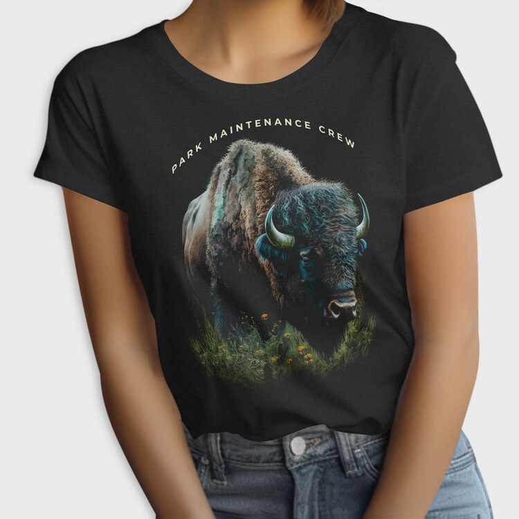Realistic Bison, Tricou Femei