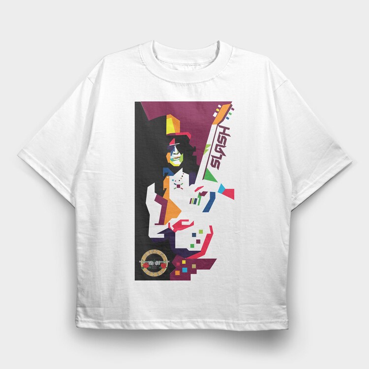 SLASH 1, Tricou Oversize Barbati (Unisex)