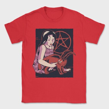 Demon Cat, Tricou Barbati (Unisex)