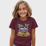 Beach Vibes Skeleton, Tricou Copii