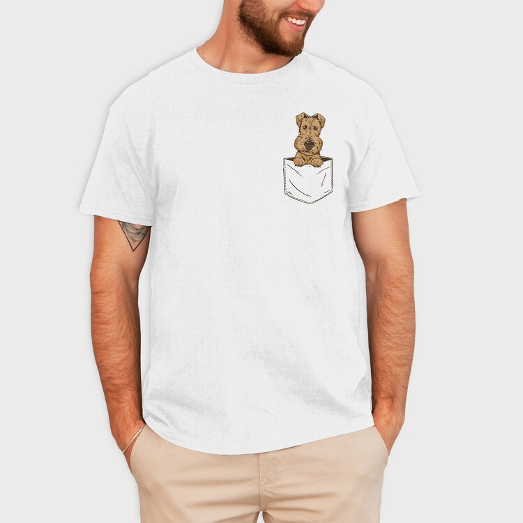 Dog Pocket, Tricou Barbati (Unisex)