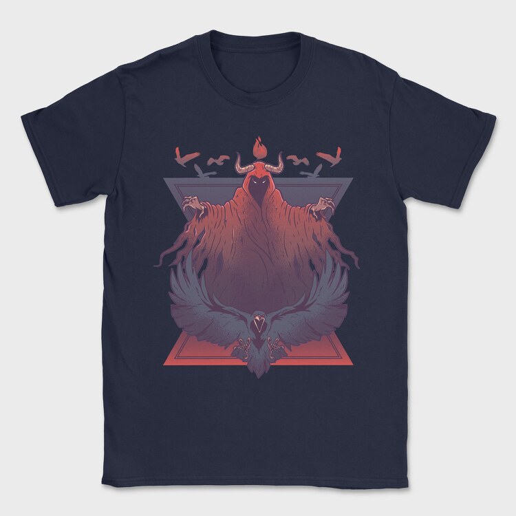 Demon Raven, Tricou Barbati (Unisex)