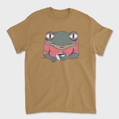 Frog Coffee, Tricou Barbati (Unisex)