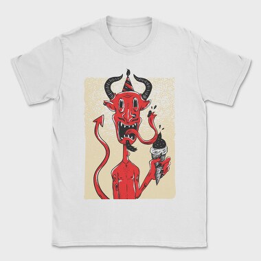 Devil Ice Cream, Tricou Barbati (Unisex)