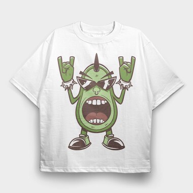 Metalavocado, Tricou Oversize Barbati (Unisex)