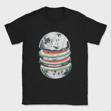 Moon Watermelon, Tricou Barbati (Unisex)