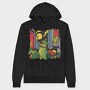 Devil Cats, Hanorac Oversize Barbati (Unisex)