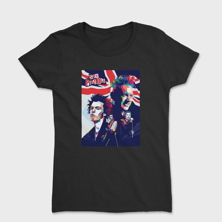 SEX PISTOLS Art1, Tricou Femei