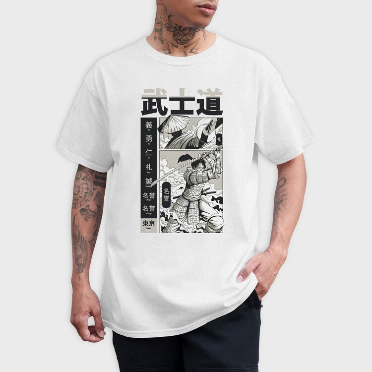 Samurai Bushido 2, Tricou Barbati (Unisex)