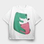 Dinosaurs Family Dad Son, Tricou Oversize Barbati (Unisex)