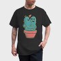 Cactus Couple, Tricou Barbati (Unisex)