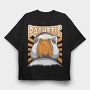 Disapproving Goose Disapproval, Tricou Oversize Barbati (Unisex)