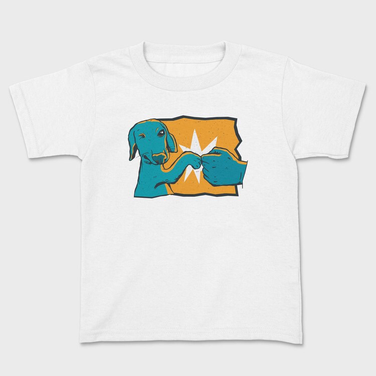 Dog Fist Bump Like Bro, Tricou Copii
