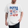 Pizza Monster, Tricou Barbati (Unisex)
