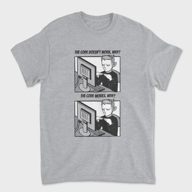 Code Meme, Tricou Barbati (Unisex)