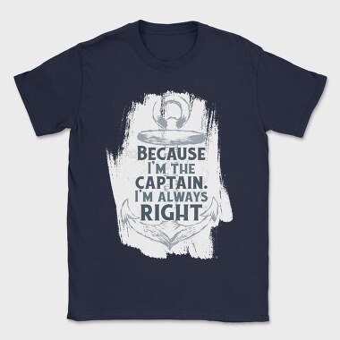 Captain, Tricou Barbati (Unisex)