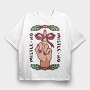 Funny Anti Christmas Mistle No, Tricou Oversize Barbati (Unisex)
