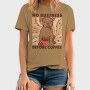 No Business Before Coffee Dog, Tricou Barbati (Unisex)