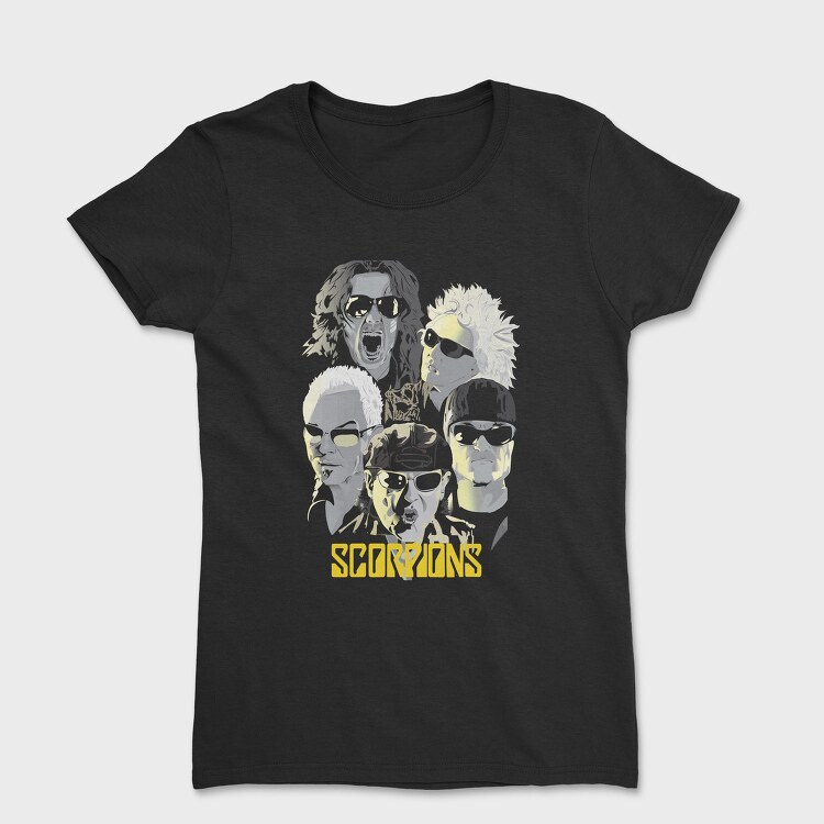 SCORPIONS, Tricou Femei