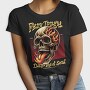 Skeleton Fiery Tongle, Tricou Femei