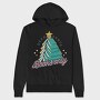 Funny Christmas Books Tree, Hanorac Oversize Barbati (Unisex)