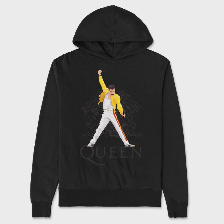 QUEEN, Hanorac Oversize Barbati (Unisex)