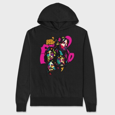 PINK FLOYD 1, Hanorac Oversize Barbati (Unisex)