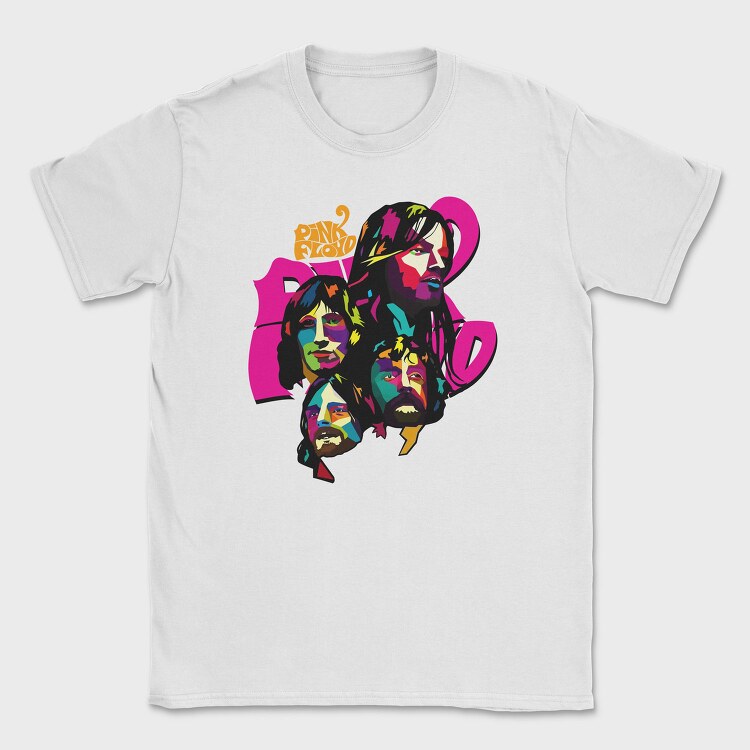 PINK FLOYD 1, Tricou Barbati (Unisex)