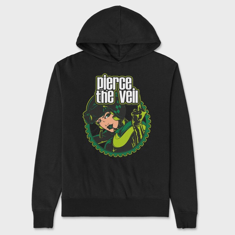 PIERCE THE VEIL, Hanorac Oversize Barbati (Unisex)