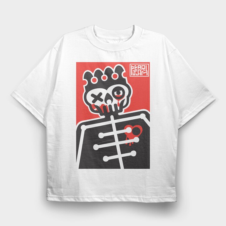 PEARL JAM Riot Act, Tricou Oversize Barbati (Unisex)