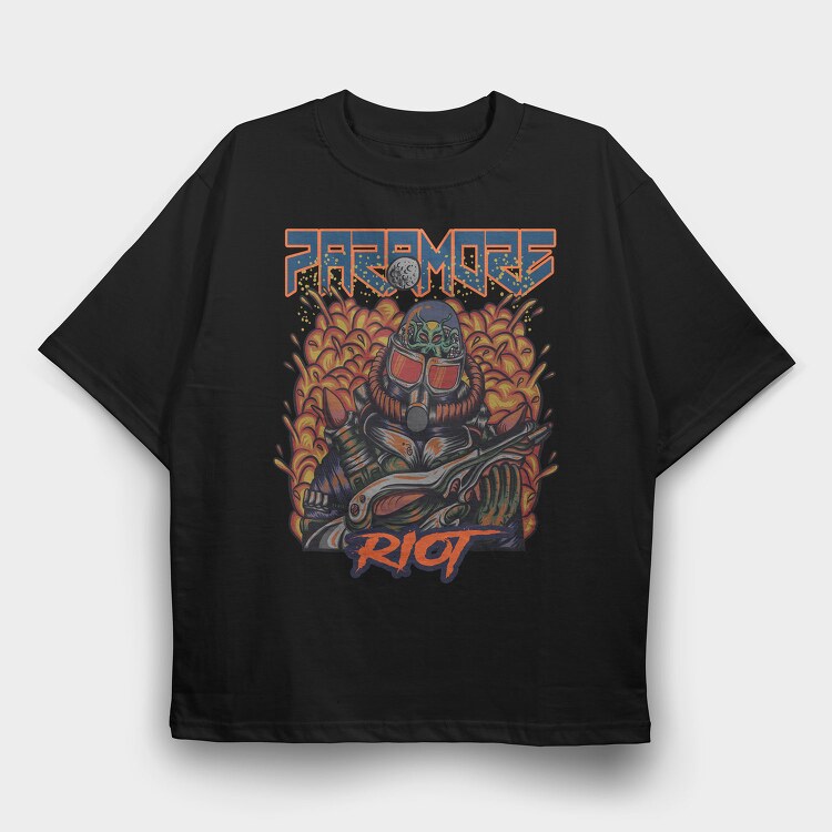 PARAMORE, Tricou Oversize Barbati (Unisex)