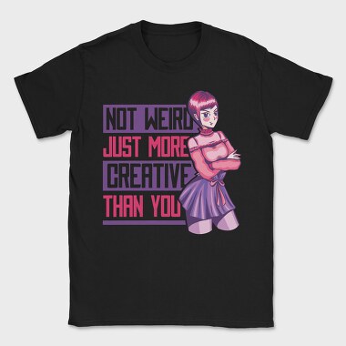 More Creative Than You, Tricou Barbati (Unisex)