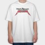 METALLICA Skull, Tricou Oversize Barbati (Unisex)