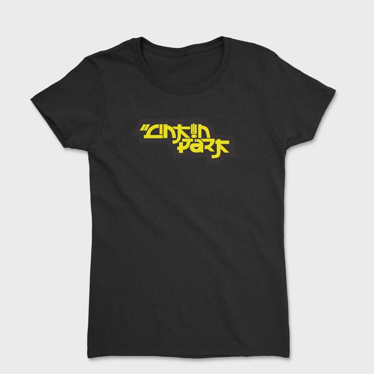 LINKIN PARK Logo Name Art, Tricou Femei