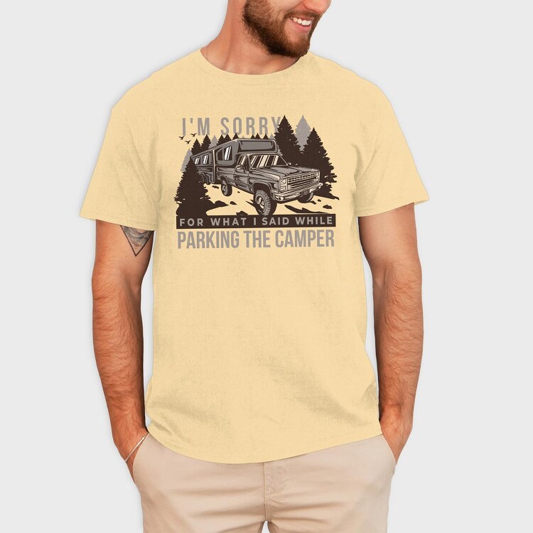I'm Sorry Parking Quote, Tricou Barbati (Unisex)