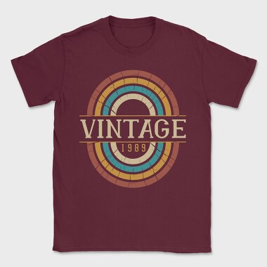 Vintage 1989, Tricou Barbati (Unisex)