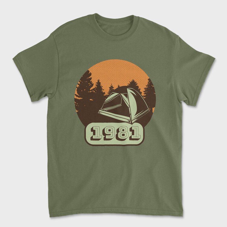 Hike 1981, Tricou Barbati (Unisex)