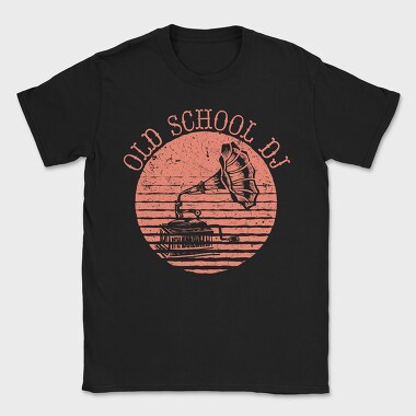 Gramophone Vintage, Tricou Barbati (Unisex)