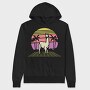 Retro Llama, Hanorac Oversize Barbati (Unisex)