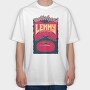 LEMMY Face Art, Tricou Oversize Barbati (Unisex)