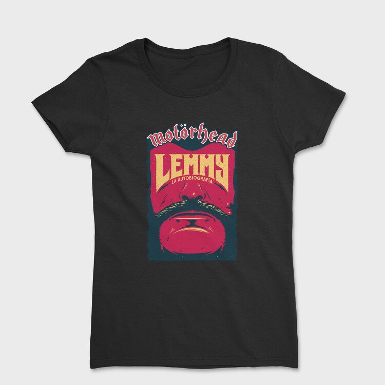 LEMMY Face Art, Tricou Femei